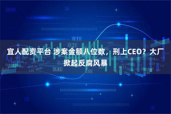 宜人配资平台 涉案金额八位数，刑上CEO？大厂掀起反腐风暴